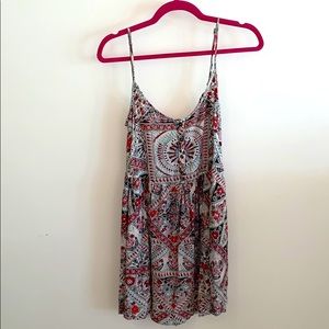 Billabong Pink Tribal Beach Coverup